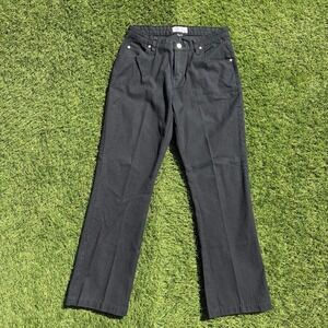 Vintage AJ Jeans Women's Size 11 28x27 Black Denim Pants Y2K 90s